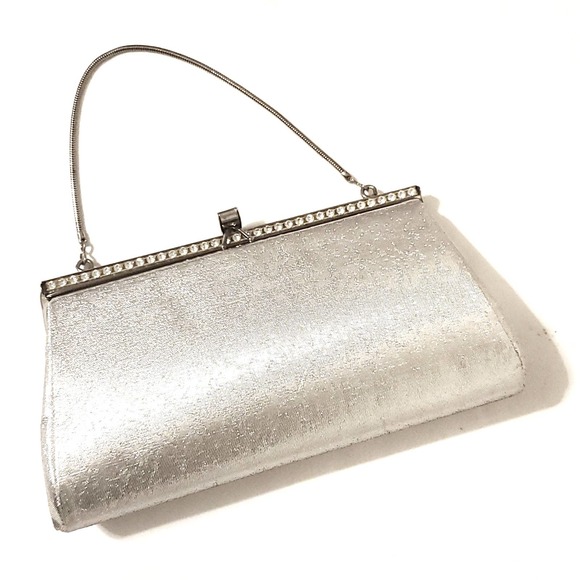 Vintage Silver Evening Bag
